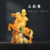 Promova Imediatamente a um Alto Cargo Ornamento de Cerâmica Tang Sancai Artesanato Armário de Vinho de Cerâmica Decoração de Mesa de Entrada Presente para o Chefe