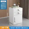 Gabinete Pequeno de Ferro para Escritório Gaveta com Design de Fechadura Armazenamento de Documentos Ferramentas Sob a Mesa Resistente Durável