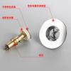 Accesorios para escurridor de lavabo, mueble de baño, lavabo, tipo prensa, tapón de fugas, lavabo de piscina, núcleo de rebote