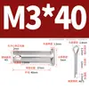 Pasador de Acero Inoxidable 304 con Cabeza Plana y Agujero, Pasador Cilíndrico, Pasador de Posicionamiento Cilíndrico Gb882 con Juego de Pasador de Chaveta