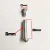 Ruedas de Maleta 6mm-8mm Remache Tornillo Dedicado Varilla de Unión Rueda de Estuche Reparación de Equipaje Remache de Reemplazo