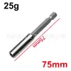 Haste de Extensão Sextavada 60/75/100/150mm Haste de Extensão Sextavada de Troca Rápida Junta de Broca
