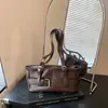 Elección del Influencer: Nuevo Bolso de Mano de Piel de Vaca Mate Otoño/Invierno 2026 con Hebilla de Cinturón, Bolso de Hombro Versátil para Mujer