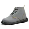 Zapatos de Trabajo para Soldadura, Transpirables de Verano de Piel de Vaca, Zapatos de Protección Laboral, Zapatos de Gamuza, Caña Alta con Punteras de Acero, Antimpacto y Antipenetración, para Hombre