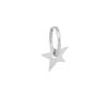 Pendientes Estilo Cai Xukun Pendientes de Acero Inoxidable Pentagrama Pinzas para Orejas Venta al por Mayor Accesorios para Hombres y Mujeres Venta al por Mayor