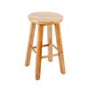 Taburete de Madera Taburete de Madera Maciza Moderno para Computadora Hogar Silla de Comedor Simple de Moda Taburete Redondo de Madera Taburete Bajo de Tronco Engrosado