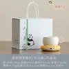 Taza de Té Café Gato Lindo Haoran Taza Separadora de Agua y Té Taza de Agua Filtrada Personal de Cerámica Taza de Té Café
