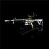 Merchandise Pacífica de Pubg Chaveiro Modelo de Liga de Arma M416 Osso de Dragão Dourado Brinquedo Pingente 16cm