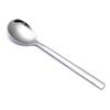 Vajilla de Acero Inoxidable 304 Estilo Coreano Mango Cuadrado Cuchillo para Bistec y Tenedor Cuchara Hotel Vajilla para Comida Occidental Tenedor para Fruta Cuchara para Café