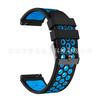 Para Huawei Correa GT5pro/4 Correa de Silicona Huawei watch3 Correa Deportiva Doble Color Agujero Redondo 22mm