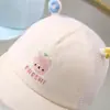 Gorro para Recién Nacido Verano Delgado Gorro para Bebé Pico de Pato Verano Verano Bebé Gorro Fetal Protector Solar Protección Solar 0-6 Meses 3