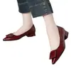 Nuevos Mocasines de Punta Baja para Mujer Otoño 2026, Suela Suave, Hebilla Cuadrada, Cómodos, Ligeros, Slip-On, Zapatos de Trabajo