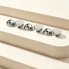 Acessórios de Enfeite Curvo Hemisférico de Aço Inoxidável DIY Piercing Brincos Stud Cabeça de Reposição para Stud de Lábio Atacado