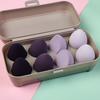 Ovo de Maquiagem Beauty Egg de Maquiagem Super Macio Sem Comer Esponja de Pó Ovo Cushion de Ar Esponja de Pó para Base Especial para Uso Úmido e Seco Ovo de Maquiagem