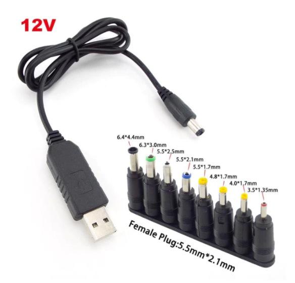 12V+8个头