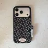 Popular Ins Floral Pequeno Veludo Maillard Adequado para Capa de Celular Apple 17Promax Bolsa Iphone16 15P