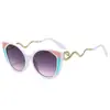 Nuevas Gafas de Sol de Moda Europeas y Americanas con Forma de Serpiente en las Patillas, Gafas de Sol de Alta Gama, Personalidad, Ojo de Gato Tendencia, Gafas Transfronterizas
