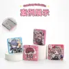 Cazador de demonios: Kimetsu No Yaiba Insignia de Lata de Cuero PU Personalizada con Licencia Oficial 58mm Insignia de Pecho Admite Imágenes Personalizadas