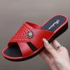 Chanclas Casuales para Mujer de Fondo Hueco de Plástico Zapatos Elegantes y Cómodos para Mujer Chanclas de Cuña de Moda Venta al por Mayor