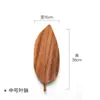 Plato para Snacks de Té de Hoja de Nogal Mesa de Té de Madera para el Hogar Bandeja para Té de Secado de Madera Sólida Bandeja para Tazas de Té de Madera
