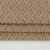 Tejido de Poliéster Texturizado Plisado Ondulado de Punto 230g Jacquard Manga Corta Tela para Vestido de Baño