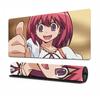 Mouse Pad Grande Dragão e Tigre Menina Bonita Bloqueio Secundário Borda Dormitório Computador Mesa Almofada Lavado Espessado Antiderrapante