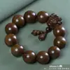 Venta Directa de Fábrica de Pulseras de Cuentas de Sándalo Dorado para Hombres y Mujeres, Pulseras de Múltiples Vueltas para Parejas, Cuentas de Oración y Joyería Decorativa al por Mayor