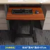 Placa de Extensión para Escritorio, Soporte Plegable de Extensión para Escritorio sin Taladro, Extensión para Escritorio de Computadora de Dormitorio, Reposamanos y Estante de Almacenamiento