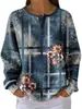 2026 Amazon Transfronterizo Otoño/Invierno Nuevo Estilo para Mujer Sudadera con Capucha y Botones para Mujer Estampado de Letras Árbol de Navidad Estrella de Cinco Puntas