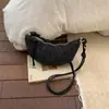 Bolsos Casuales de Nicho para Mujer 2025 Invierno Nuevo Elegante Bolso de Hombro y Axila Femenino Bolso de Mano de Moda Bolso Dumpling
