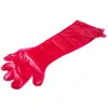 90 cm de Largo 100 en Caja Plástico Brazo Largo Guantes Veterinarios Examen Animal Palpación Guantes E