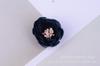 Broche de estilo coreano para zapatos y sombreros, accesorios de material de ramillete, tela moldeadora hecha a mano con núcleo de flor, accesorios para el cabello de crisantemo