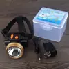 Linterna frontal LED con luz potente, recargable, ultrabrillante, linterna de mano con batería de litio, especializada para pesca, lámpara minera con duración de batería ultralarga