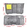 Bomba de lubricante eléctrica totalmente automática Tanque de aceite Caja de aceite Olla de aceite transparente Contenedor de plástico Carcasa Base inferior Caja contenedora 4L