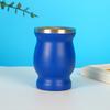 Taza Ma Dai de acero inoxidable 304 transfronteriza, taza en forma de cintura, taza de cerveza en forma de calabaza, taza de café de barriga de automóvil simple y conveniente