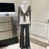 Top de Tencel Modal con Tirantes de Volantes que Hacen Palpitar el Corazón para Mujer Verano Versátil Top Blanco de Tirantes de Algodón