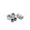 Conector de tubo reto tipo luva de cartão de aço inoxidável GB3737.1 Conector hidráulico de alta pressão tipo luva de cartão de Aço Inoxidável 316L