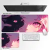 Fornecimento Direto da Fábrica Mouse Pad, Tapete de Mesa para Jogos Espesso com Borda Travada Extra Grande, Mouse Pad Estilo Anime Gata Preta