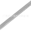 Ventas de Fábrica Transfronterizo Red de Diamantes de Red 3 mm Una Cara Fila Única Red de Pedrería Accesorios de Ropa DIY Accesorios para Zapatos y Sombreros Decoración de Vestido de Novia