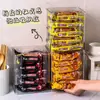 Caja de Almacenamiento para Mascarillas Caja Dividida de Acrílico para Cosméticos Transparente de Escritorio Gran Capacidad Organizador de Tocador para Cuidado de la Piel