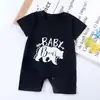 Backup 2026 Novo Macacão de Bebê de Verão Classe A Algodão Puro Manga Curta Roupas de Engatinhar Recém-nascido Bebê Atacado