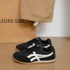 Zapatos de entrenamiento alemanes amarillos, nueva colección de otoño, estilo popular, versátiles, modernos, adecuados para viajes, deportes y uso casual, transpirables, zapatos de vestir sencillos para mujer