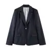 Para Comercio Exterior Europeo y Americano Transfronterizo Ropa de Mujer, Popular en Aliexpress, Otoño Holgado Adelgazante Traje de Oficina Conjunto de Dos Piezas