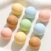 Parche Versátil Estilo Coreano Morandi Color Sólido Lindo Redondo Media Pastilla de 19 mm Piezas para Pendientes DIY Accesorios para el Cabello Pasadores