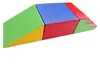 Conjunto Completo de Equipamentos Educacionais Macios para Jardim de Infância, Equipamentos de Treinamento de Aptidão Física Infantil, Auxílios de Ensino para Integração Sensorial, Caixa de Pular, Cavalo de Pular, Barra de Equilíbrio