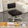 Taburete Pequeño con Ruedas, Taburete Bajo con Ruedas Giratorias, Taburete para Niños Pequeños para Uso en Casa, Silla Rodante Perezosa, Silla Pequeña de Moda, Banco Famoso en Internet