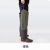 Calças de água meio corpo pegar mar chuva cadarço calça de chuva impermeável garfo de couro toque masculino botas de arroz pesca pesca calças de uma perna de peça única água