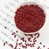 Grânulos de Arroz de Vidro Fosco Cor Sólida 3mm Pulseira Colar Brincos Artesanais DIY Materiais para Joias Atacado