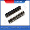Conector fêmea de patch em formato de U de fileira dupla SMT passo de linha Ph1.27 de alta velocidade