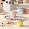Taza Mini Portátil de Acero Inoxidable 304, Taza de Café de Dibujos Animados Linda de la Suerte, Taza para Beber Doméstica